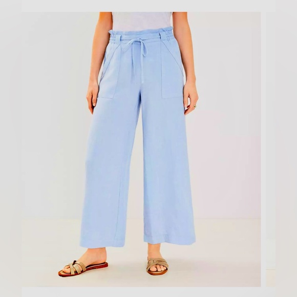 Loft - Pull On Linen Blend Wide Leg Pants
Medium - Picture 2 of 6